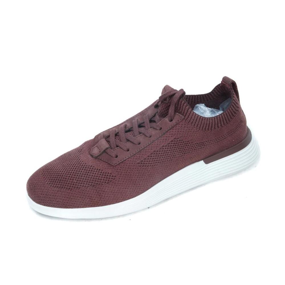 Wolf and Shepherd Mens Supreme Knit Trainer Comfort Sneakers Brown shoes 8 M US